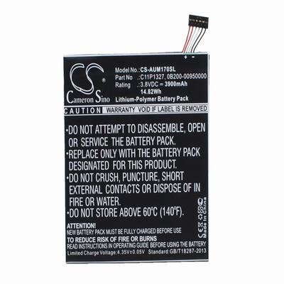 Asus MeMO Pad ME170C Tablet Battery 3.8V 3900mAh Li-Polymer AUM170SL
