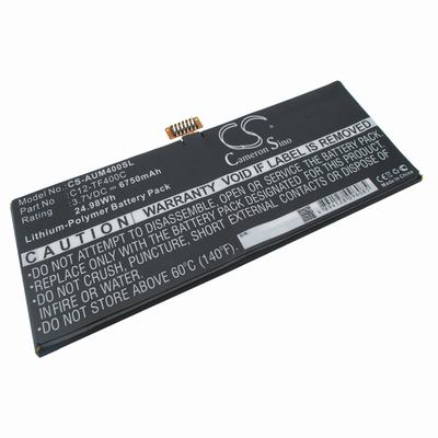 Asus VivoTab Smart ME400C Tablet Battery 3.7V 6750mAh Li-Polymer AUM400SL