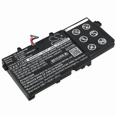 Asus 51LN-BBI706 Notebook Laptop Battery 11.4V 4000mAh Li-ion AUN591NB