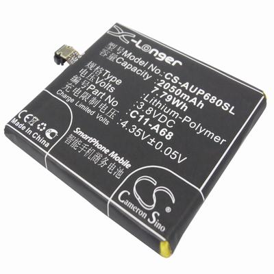 Asus A68 Mobile Phone Battery 3.8V 2050mAh Li-Polymer AUP680SL