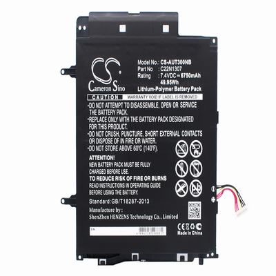 Asus T300CHI-F1-DB Laptop Notebook Battery 7.4V 6750mAh Li-Polymer AUT300NB
