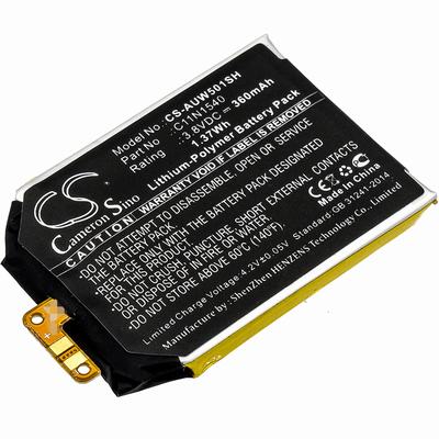 Asus WI501Q Smartwatch Battery 3.8V 360mAh Li-Poly AUW501SH