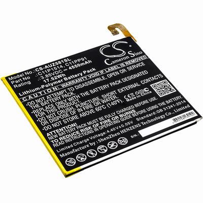 Asus P008 Tablet Battery 3.85V 4550mAh Li-Poly AUZ581SL