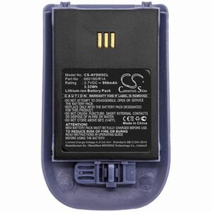 Ascom 9d62 Cordless Phone Battery 3.7V 900mAh Li-ion AYDH5CL