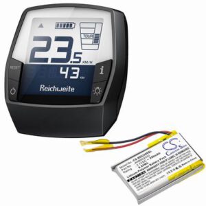 Bosch BDU3XX Display Battery 3.7V 250mAh Li-Poly BDU300SL