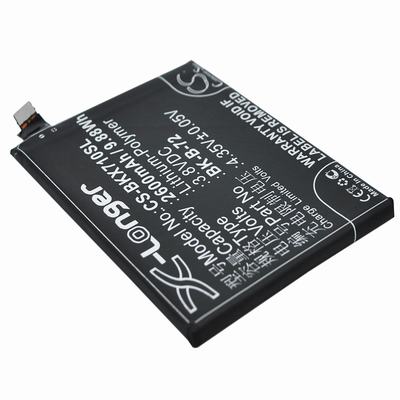 BBK VIVO X710L Mobile Phone Battery 3.8V 2600mAh Li-Polymer BKX710SL