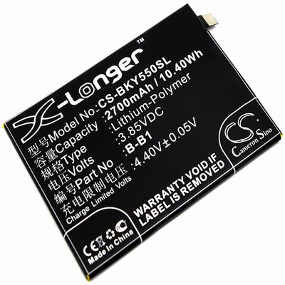 VIVO Y55 Mobile SmartPhone Battery 3.85V 2700mAh Li-Poly BKY550SL