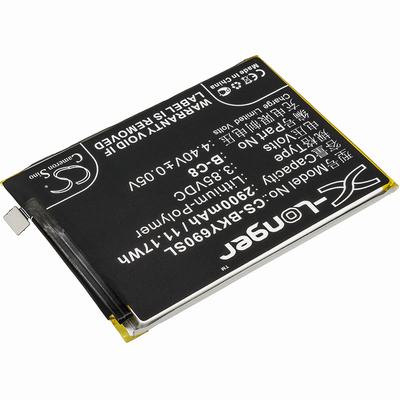 VIVO 1714 Mobile SmartPhone Battery 3.85V 2900mAh Li-Poly BKY690SL