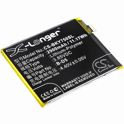 VIVO Y75 Mobile SmartPhone Battery 3.85V 2900mAh Li-Poly BKY750SL