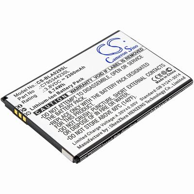 BLU S0290UU Mobile SmartPhone Battery 3.8V 2300mAh Li-ion BLA029SL