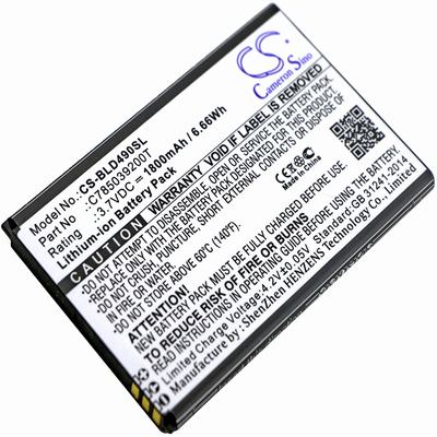 BLU D090 Mobile SmartPhone Battery 3.7V 1800mAh Li-ion BLD490SL