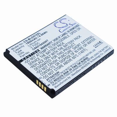 BLU D572 Mobile Phone Battery 3.7V 1800mAh Li-ion BLD572SL
