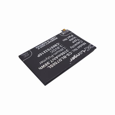BLU D750L Mobile SmartPhone Battery 3.8V 2100mAh Li-Poly BLD750SL