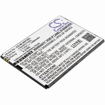 BLU N070u Mobile SmartPhone Battery 3.7V 1450mAh Li-ion BLN070SL