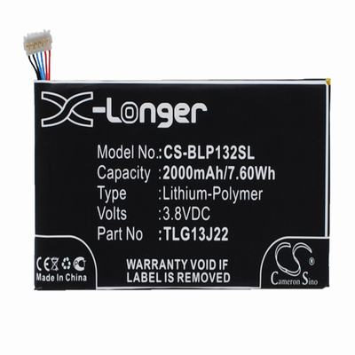 Blue BLU Life ONE X Mobile Phone Battery 3.8V 2000mAh Li-Polymer BLP132SL