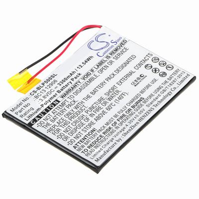 BLU P50 Tablet Battery 3.8V 3300mAh Li-Poly BLP500SL