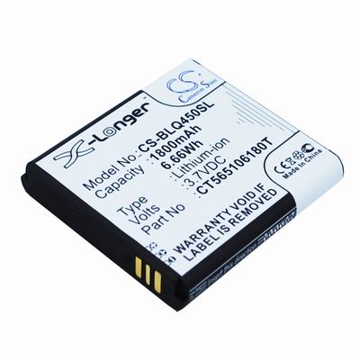 Blue BLU Quattro 4.5 Mobile Phone Battery 3.7V 1800mAh Li-ion BLQ450SL