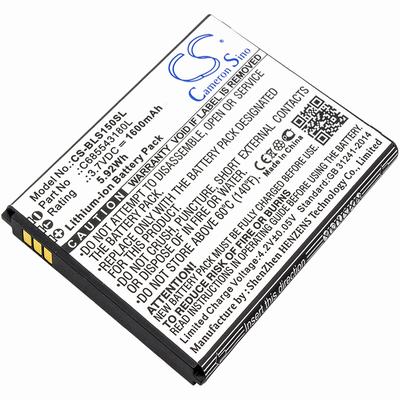 BLU S0150UU Mobile SmartPhone Battery 3.7V 1600mAh Li-ion BLS150SL