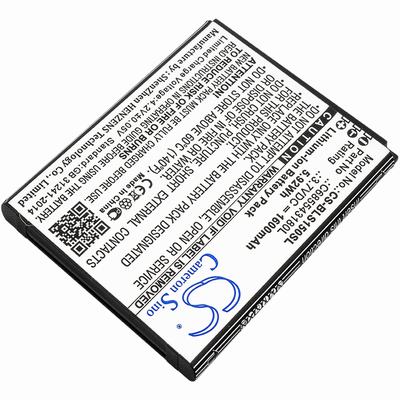 BLU S0150UU Mobile SmartPhone Battery 3.7V 1600mAh Li-ion BLS150SL