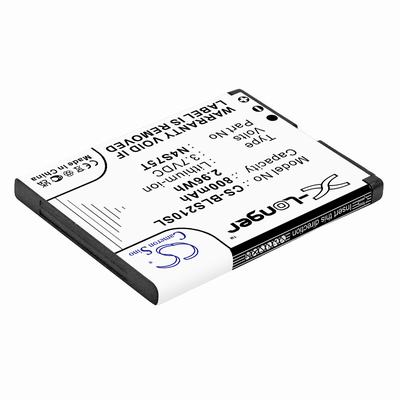 BLU Deejay II Mobile SmartPhone Battery 3.7V 800mAh Li-ion BLS210SL