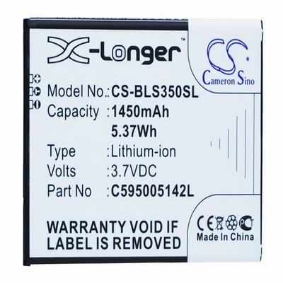 BLU S350 Mobile Phone Battery 3.7V 1450mAh Li-ion BLS350SL