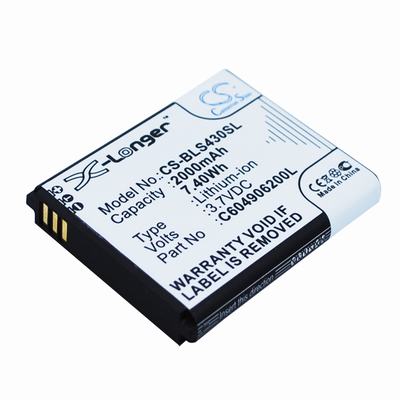 BLU D310 Mobile Phone Battery 3.7V 2000mAh Li-ion BLS430SL