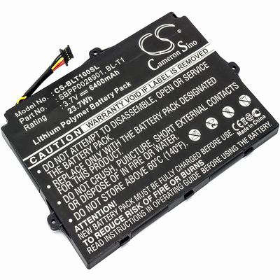 LG Optimus Pad L-06C Tablet Battery 3.7V 6400mAh Li-Polymer BLT100SL