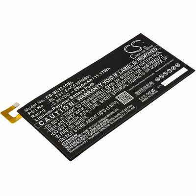 LG G Pad F2 8.0 Tablet Battery 3.85V 2900mAh Li-Poly BLT310SL