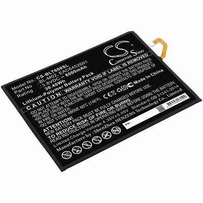 LG G Pad 5 10.1 Tablet Battery 3.8V 8000mAh Li-Poly BLT600SL