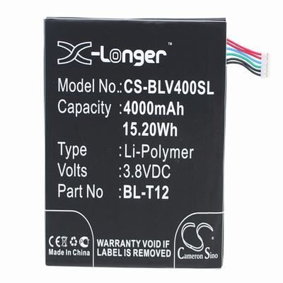 LG Pad 7.0 Tablet Battery 3.8V 4000mAh Li-Polymer BLV400SL