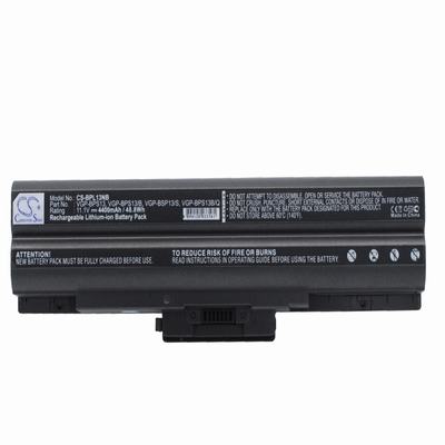 Sony VGN-SR165E/B Laptop Notebook Battery 11.1V 4400mAh Li-Ion BPL13NB