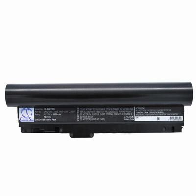 Sony VAIO VGN-TZ11MN/N Laptop Notebook Battery 11.1V 6600mAh Li-Ion BPX11NB