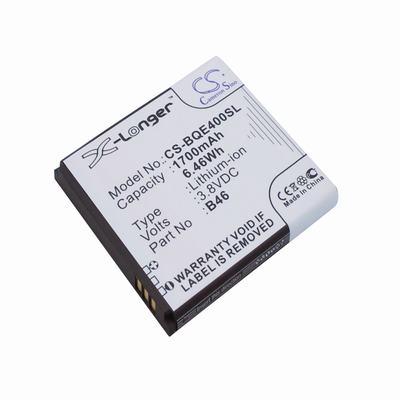 BQ 1700 Mobile Phone Battery 3.8V 1700mAh Li-Polymer BQE400SL