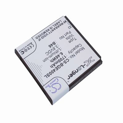 BQ 1700 Mobile Phone Battery 3.8V 1700mAh Li-Polymer BQE400SL
