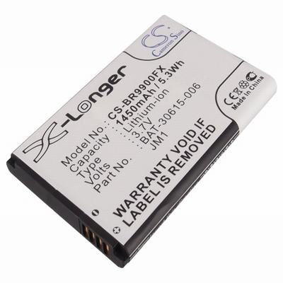 Blackberry Bellagio Mobile Phone Battery 3.7V 1450mAh Li-Ion BR9900FX
