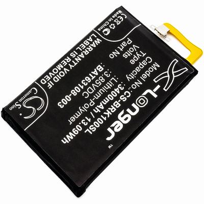 BlackBerry BBB100-1 Mobile SmartPhone Battery 3.85V 3400mAh Li-Poly BRK100SL