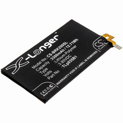 BlackBerry BBF100-1 Mobile SmartPhone Battery 3.85V 3300mAh Li-Poly BRK200SL