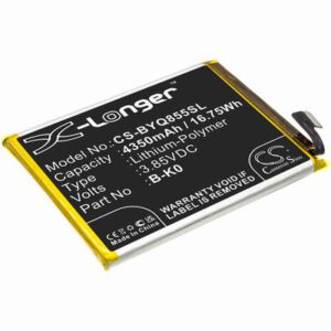 VIVO iQOO Neo 855 Mobile SmartPhone Battery 3.85V 4350mAh Li-Poly BYQ855SL