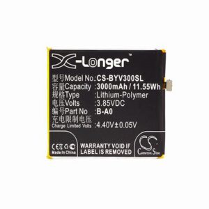 VIVO V3 Max Mobile SmartPhone Battery 3.85V 3000mAh Li-Poly BYV300SL