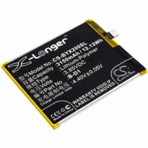 VIVO X20A Mobile SmartPhone Battery 3.85V 3150mAh Li-Poly BYX200SL