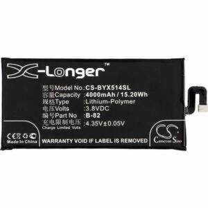 BBK VIVO X5 Max S Mobile SmartPhone Battery 3.8V 4000mAh Li-Poly BYX514SL