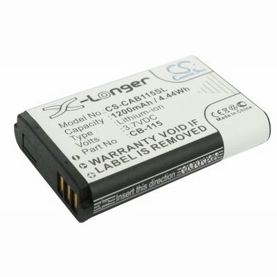 CAT B100 Mobile Phone Battery 3.7V 1200mAh Li-ion CAB115SL