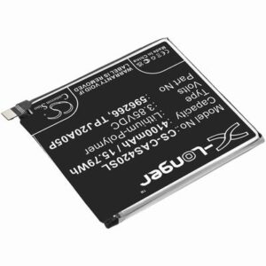 CAT S42 Mobile SmartPhone Battery 3.85V 4100mAh Li-Poly CAS420SL