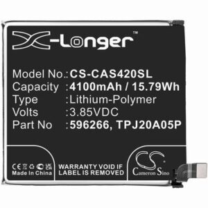 CAT S42 Mobile SmartPhone Battery 3.85V 4100mAh Li-Poly CAS420SL