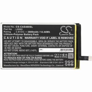 CAT S48C Mobile SmartPhone Battery 3.8V 3800mAh Li-Poly CAS480SL