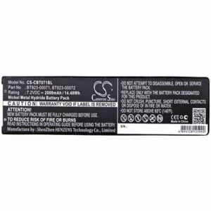 Laird HANDY Control II Crane Remote Control Battery 7.2V 2000mAh Ni-MH CBT071BL