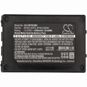 Cattron Theimeg Easy Crane Remote Control Battery 12.0V 2500mAh Ni-MH CBT923BX