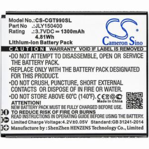 Cubot GT99 Mobile SmartPhone Battery 3.7V 1300mAh Li-ion CGT990SL