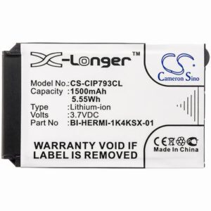 Cisco 7026G Cordless Phone Battery 3.7V 1500mAh Li-ion CIP793CL