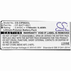 Cisco 8821 Cordless Phone Battery 3.8V 1700mAh Li-Poly CIP882CL